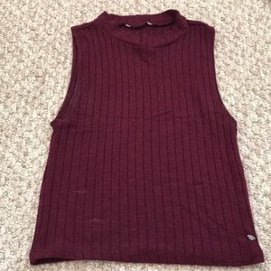 American eagle mock neck top